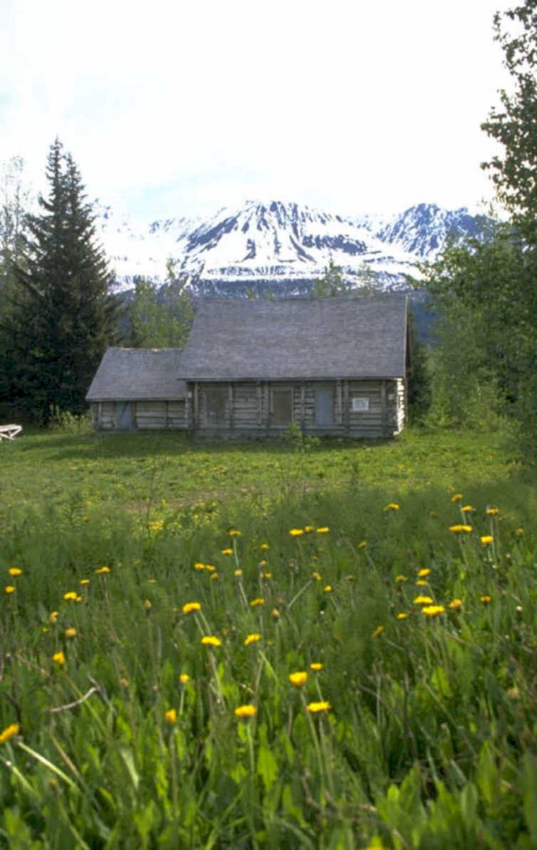 log cabin research 1980s 1990s A4 Photo Print
