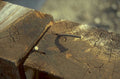 log splitter axe 1980s 1990s A4 Photo Print
