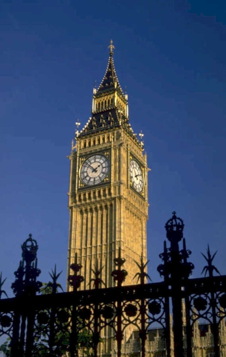 london big ben 1 1980s 1990s A4 Photo Print