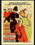 london brighton railway jules alexandre grun 1899 2 Advert A4 Photo Print