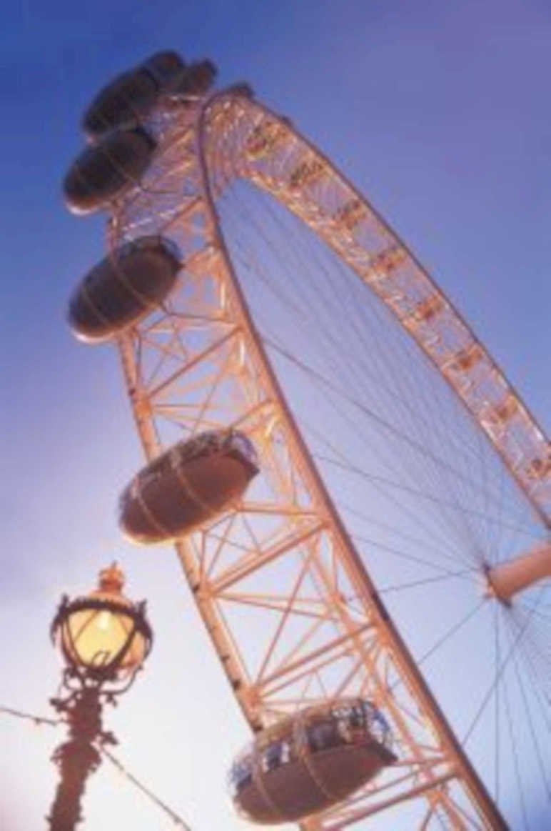 london eye night UK GB British A4 Photo Print