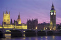 london landmarks dusk UK GB British A4 Photo Print