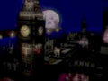 london nightscape bigben1980s 1990s A4 Photo Print