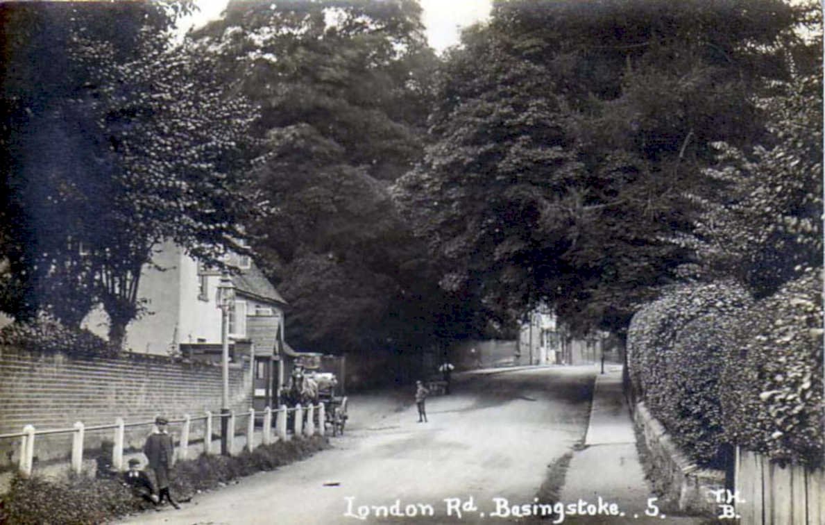 london rd basingstokeVintage 1880s 1900s A4 Photo Print
