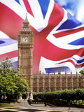 london union jack Flags1980s A4 Photo Print