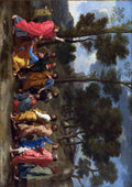 long Nicolas Poussin Ordination A4 Photo Print