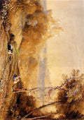 long Palmer Samuel The Porta Di Posillipo And The Bay Of Baiae Italy squashed A4 Photo Print