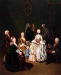long Patrician Family Art A4 Photo Print