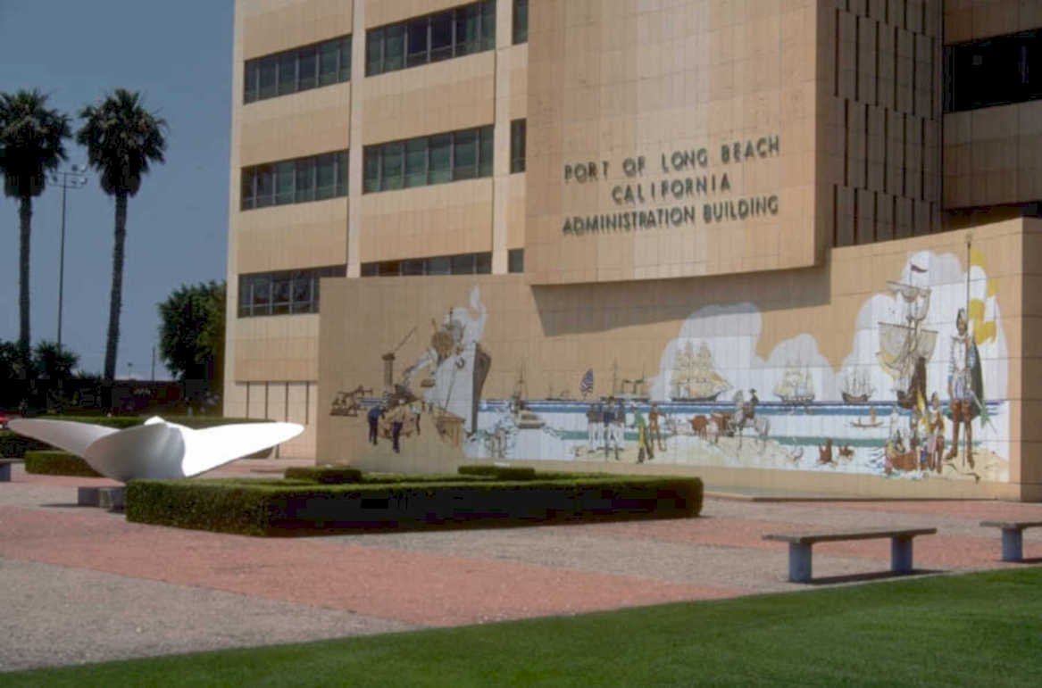 long beach mural 1980s 1990s A4 Photo Print