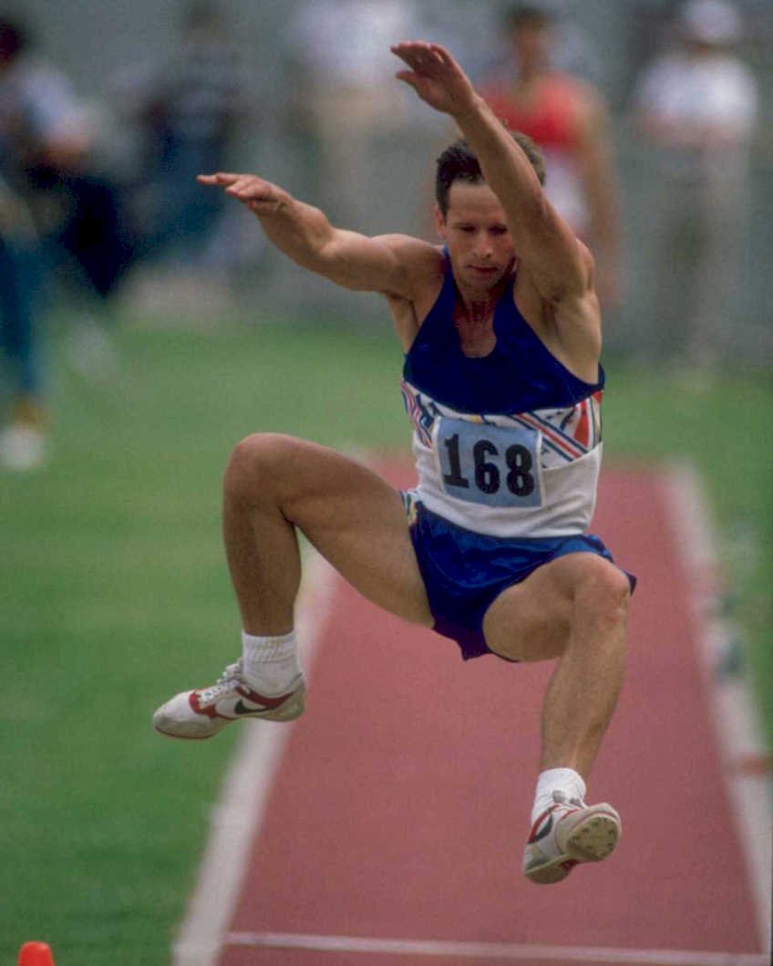 long jump athlete1980s 1990s A4 Photo Print