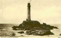 longships lighthouse 62994Vintage 1880s 1900s A4 Photo Print