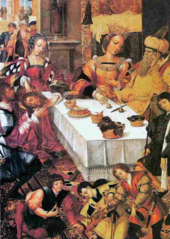lopes gregorio salome presenting the head of the saint Art A4 Photo Print