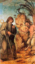 lopes gregorio santo antao and the satyr Art A4 Photo Print