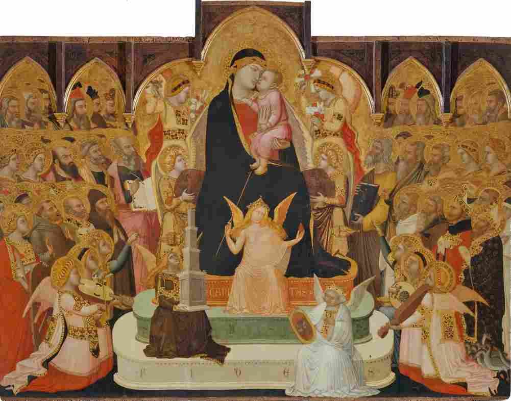 lorenzetti ambrogio maesta Art A4 Photo Print