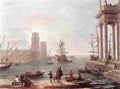 lorr Departure of Ulysses from Feaci Art A4 Photo Print