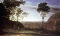 lorr Landscape with Noli Me Tangere Scene Art A4 Photo Print