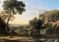 lorr Landscape with Shepherds Art A4 Photo Print