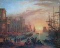 lorr Setting Sun Art A4 Photo Print