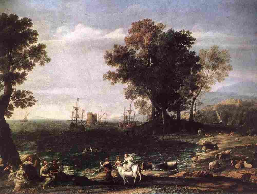 lorr The Rape of Europa Art A4 Photo Print