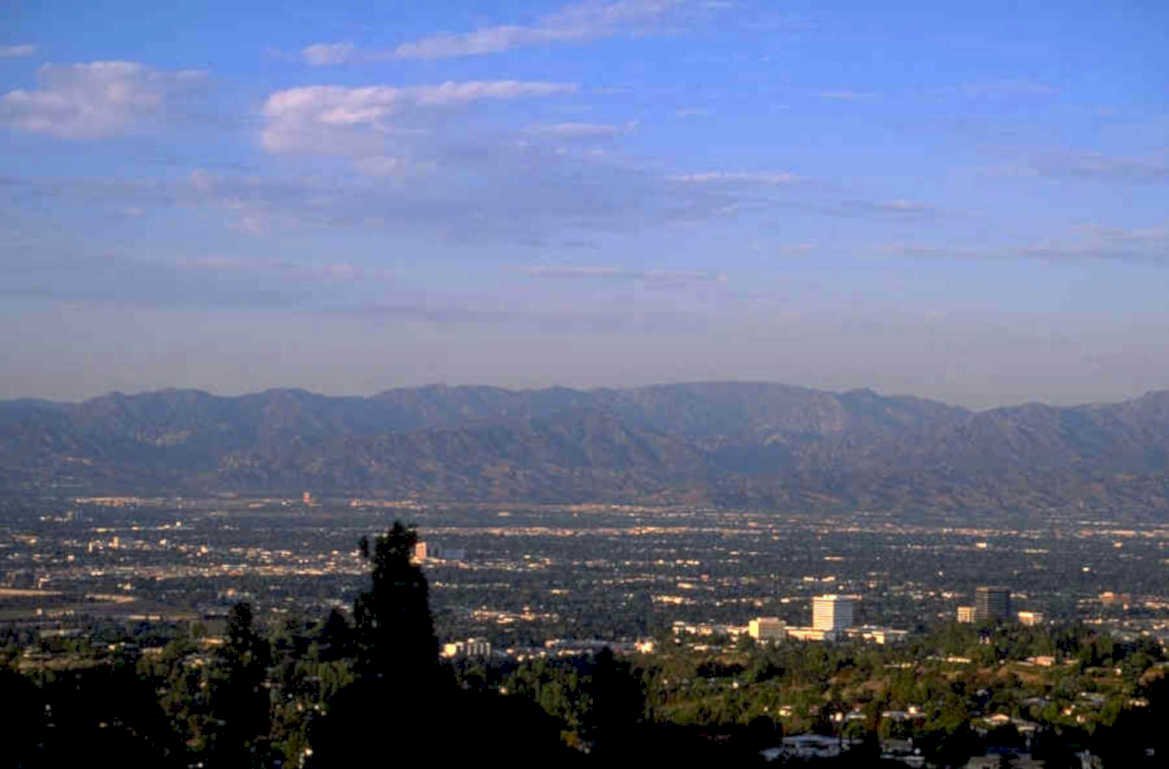 los angeles mountains 1980s 1990s A4 Photo Print