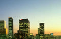 los angeles nightsky Vintage A4 Photo Print