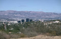 los angeles skyline 4 Vintage A4 Photo Print