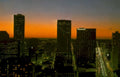 los angeles sunset 1 Vintage A4 Photo Print