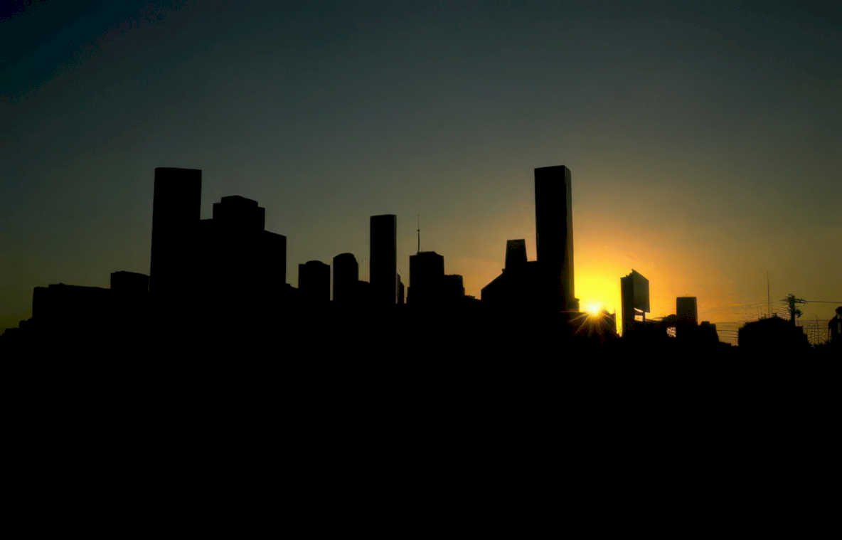 los angeles sunset 2 Vintage A4 Photo Print