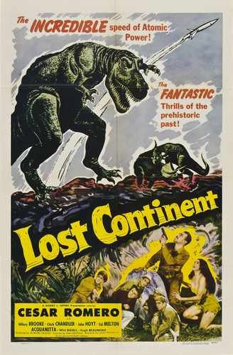 lost continent 1951  01 film star poster A4 Photo Print
