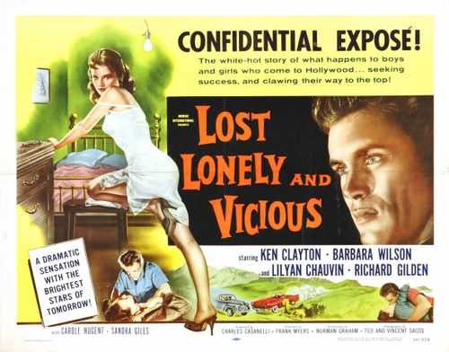 lost lonely and vicious  02 film star poster A4 Photo Print