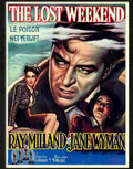 lost weekend billy wilder movie poster Advert A4 Photo Print