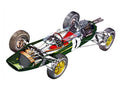 lotus 25 1962 cutaway A4 Photo Print