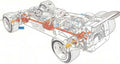 lotus 56b cutaway A4 Photo Print