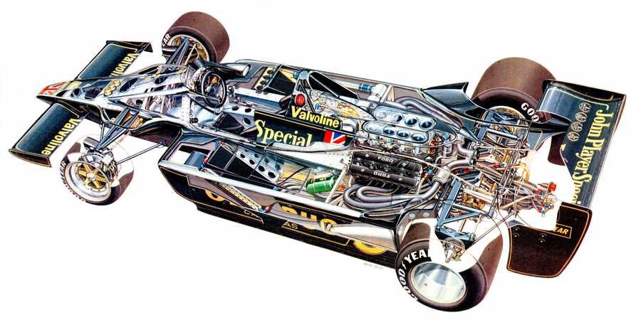 lotus79 cutaway A4 Photo Print