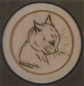 louis wain a contented cat Art A4 Photo Print