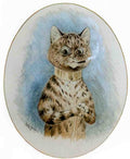 louis wain a quick puff Art A4 Photo Print