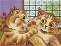 louis wain a romantic gesture Art A4 Photo Print