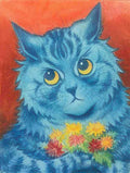 louis wain a shy offering Art A4 Photo Print