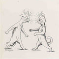 louis wain argumentative cats Art A4 Photo Print