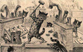 louis wain bailiff in possession Art A4 Photo Print