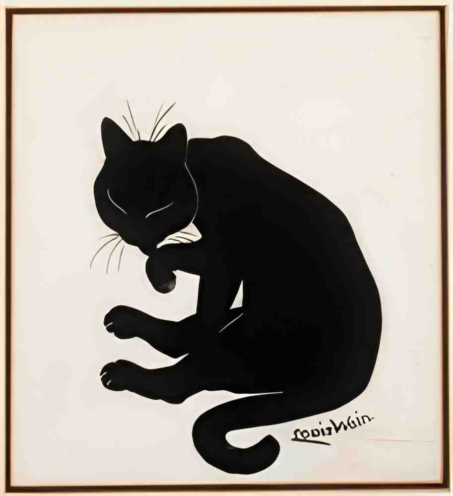 louis wain cat(2) Art A4 Photo Print