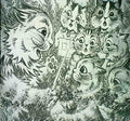 louis wain cats chorus(3) Art A4 Photo Print