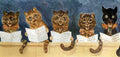 louis wain come birdie come Art A4 Photo Print
