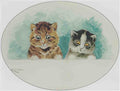 louis wain dinner please! Art A4 Photo Print