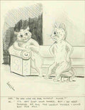 louis wain do you love me for myself alone Art A4 Photo Print