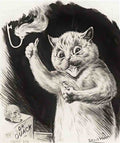 louis wain dr quack Art A4 Photo Print
