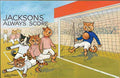 louis wain jacksons always score Art A4 Photo Print