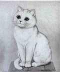 louis wain maud Art A4 Photo Print