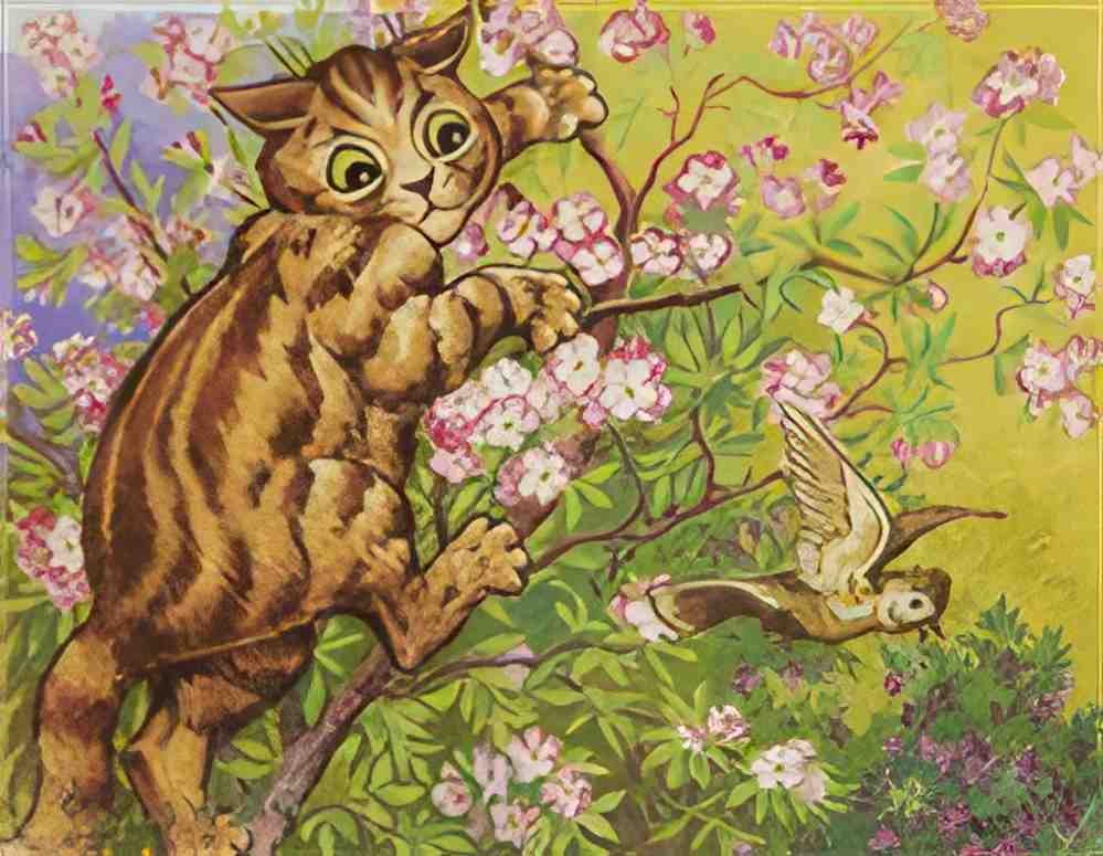 louis wain missed Art A4 Photo Print