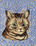 louis wain my wallpaper Art A4 Photo Print